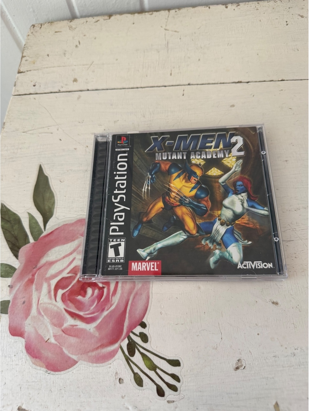 X-Men Mutant Academy 2 PlayStation 1 Game Disc and Case - Complete
